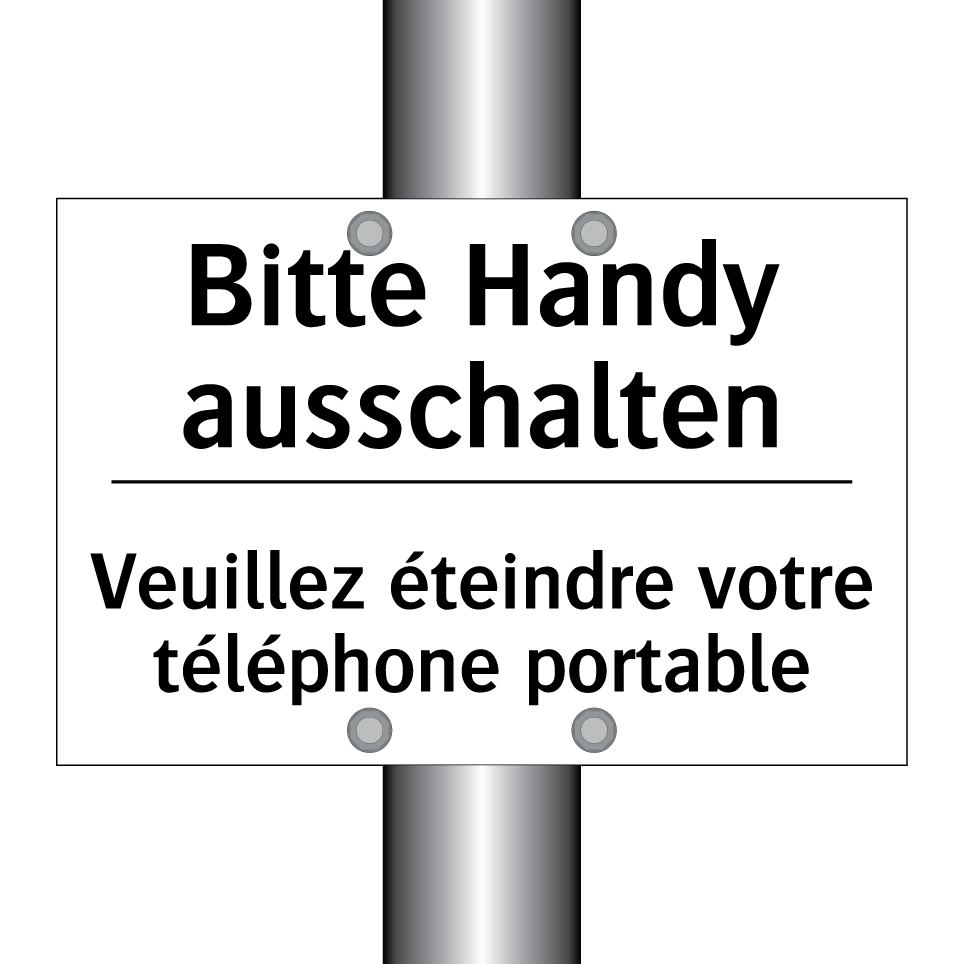 Bitte Handy ausschalten - Veuillez éteindre votre téléphone /.../
