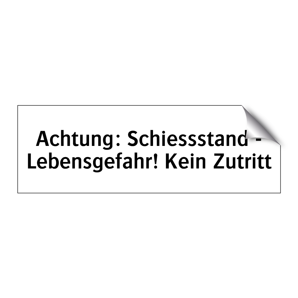 Ab hier gilt: Für Fussgänger verboten