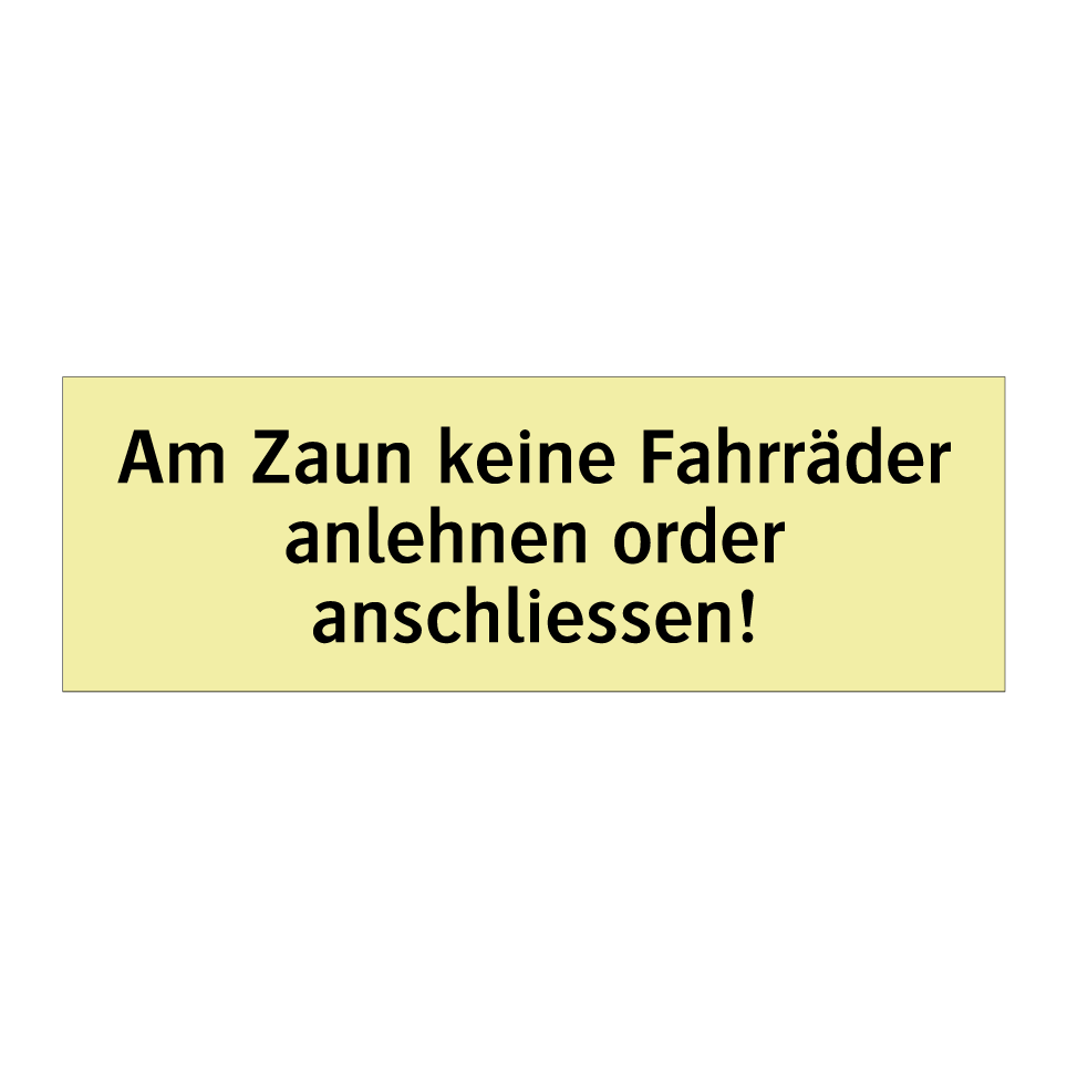 Achtung: Ladezone. Kein Zugang für Fussgänger
