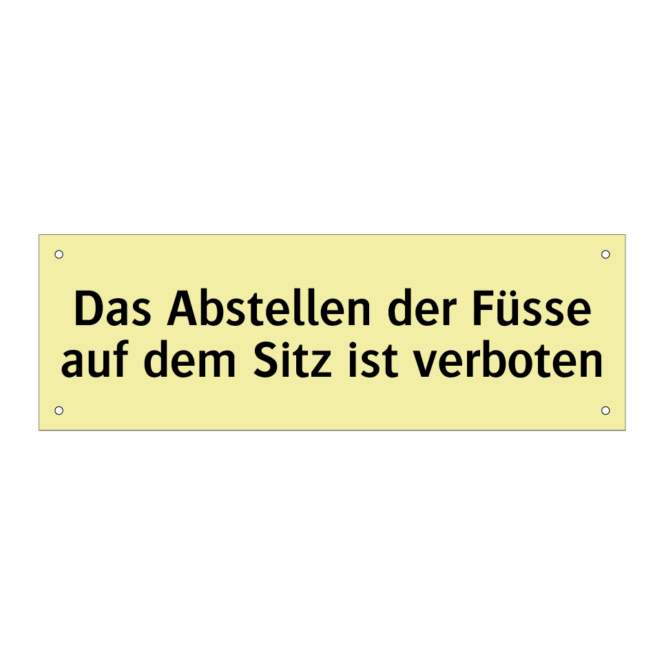 Ausser für Inhaber einer Genehmigung
