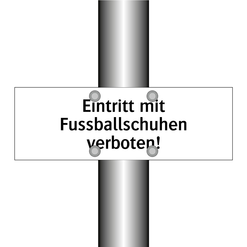 Der Genuss von Alkohol auf dem Gelände ist verboten!