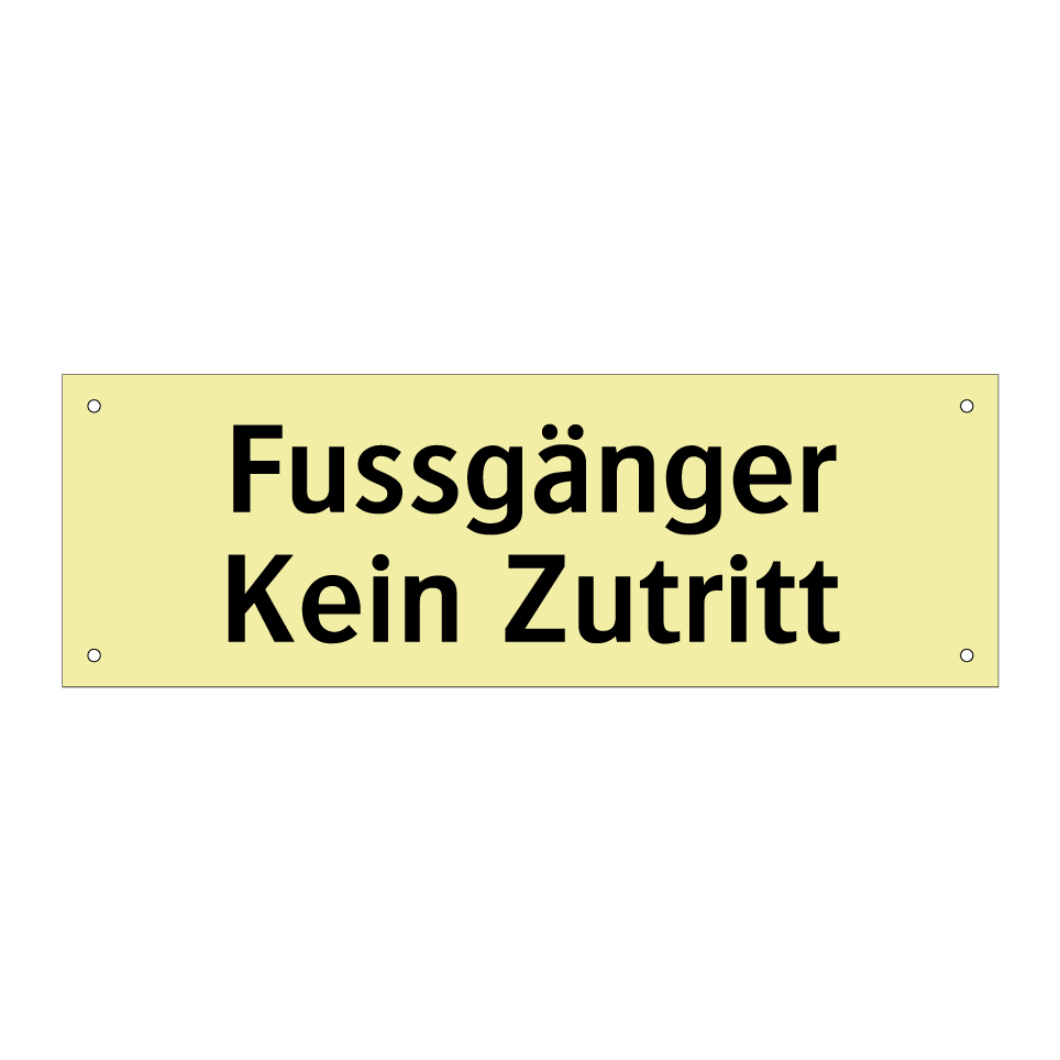 Fahrräder nicht an den Zaun lehnen oder anschliessen
