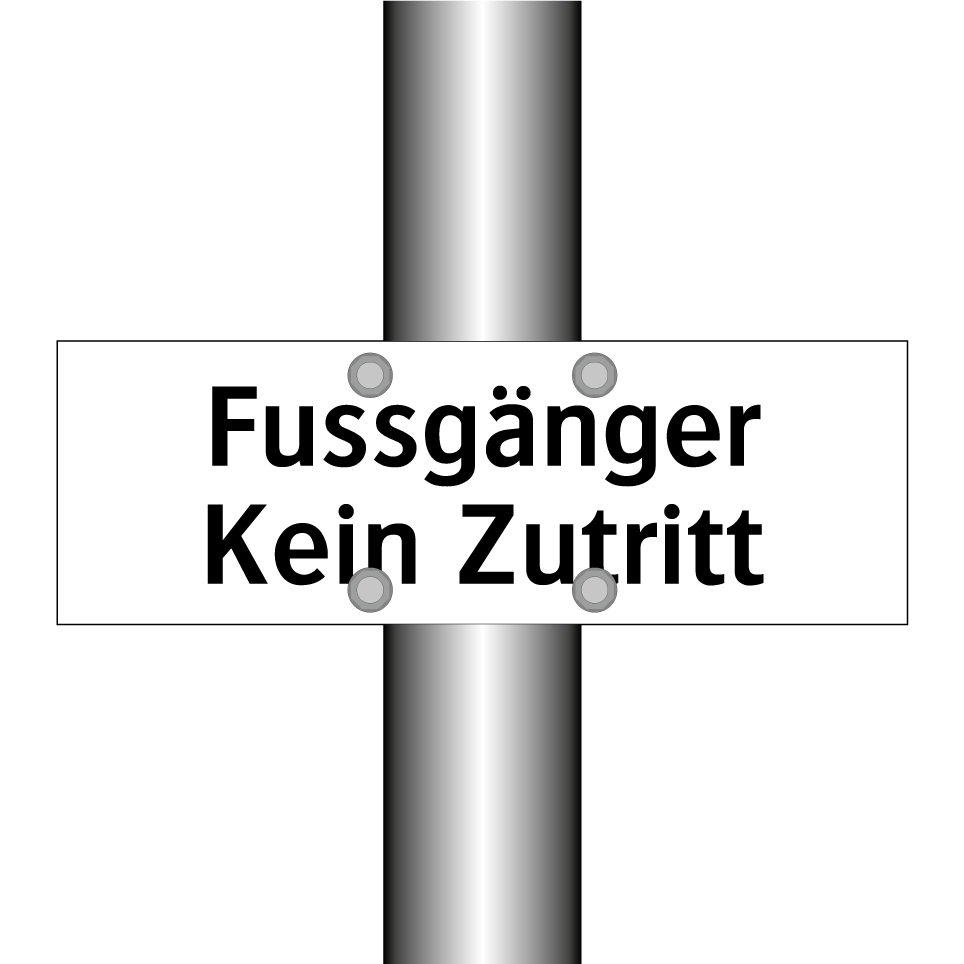 Fahrräder nicht an den Zaun lehnen oder anschliessen