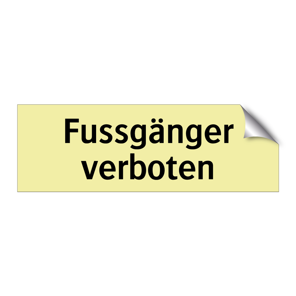 Fussball spielen verboten