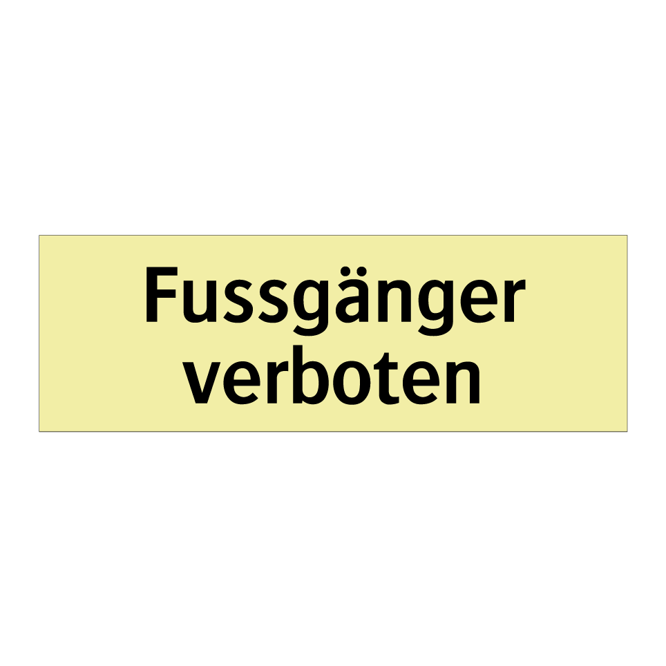 Fussball spielen verboten