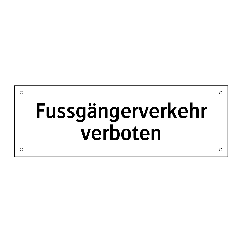 Fussballspielen verboten
