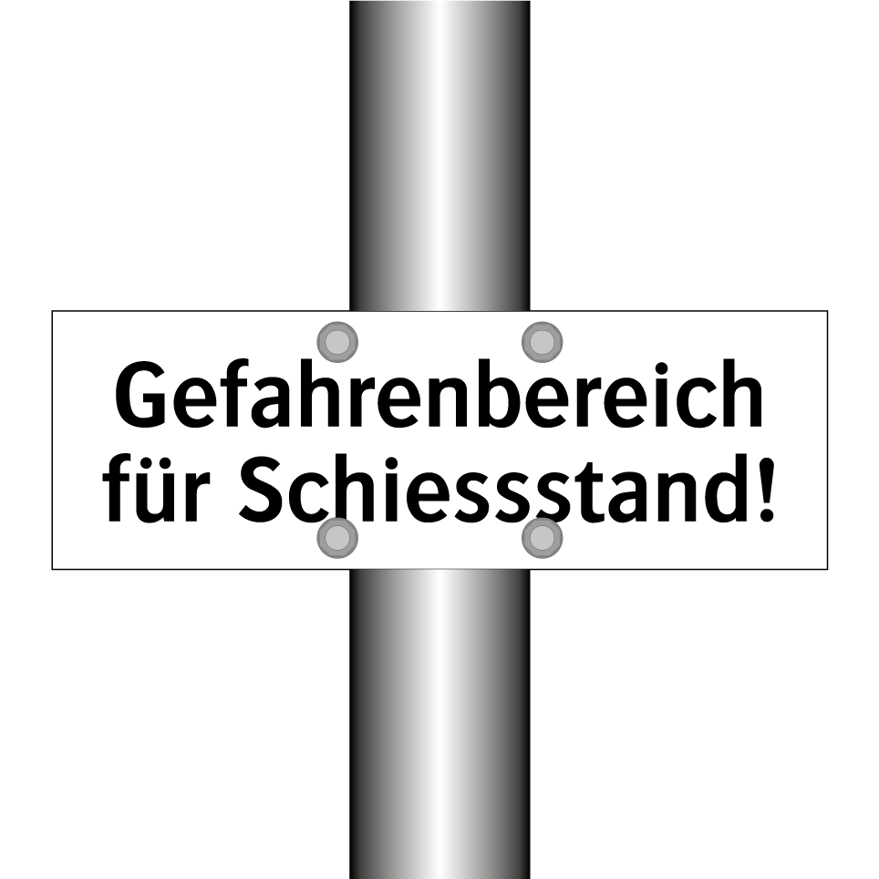 Fussgängern verboten