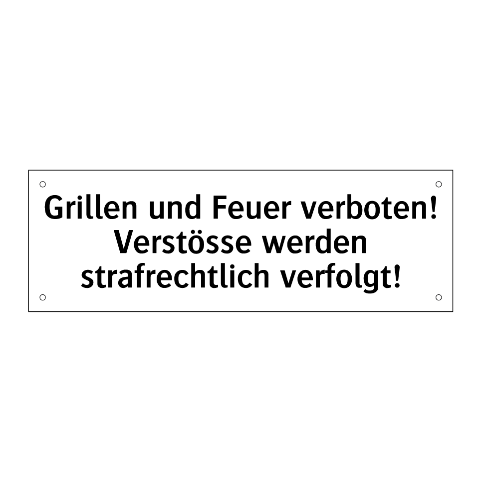Fussgängerverkehr verboten