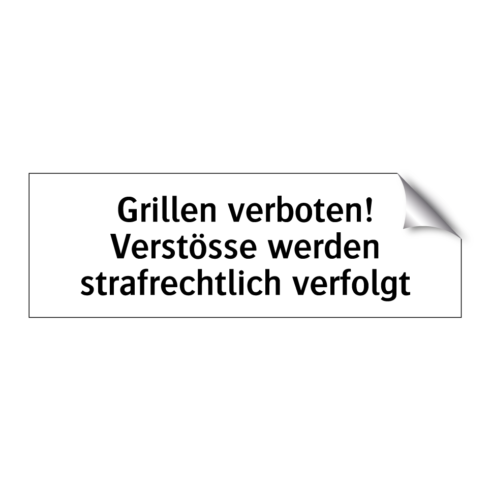 Für Fussgänger verboten!