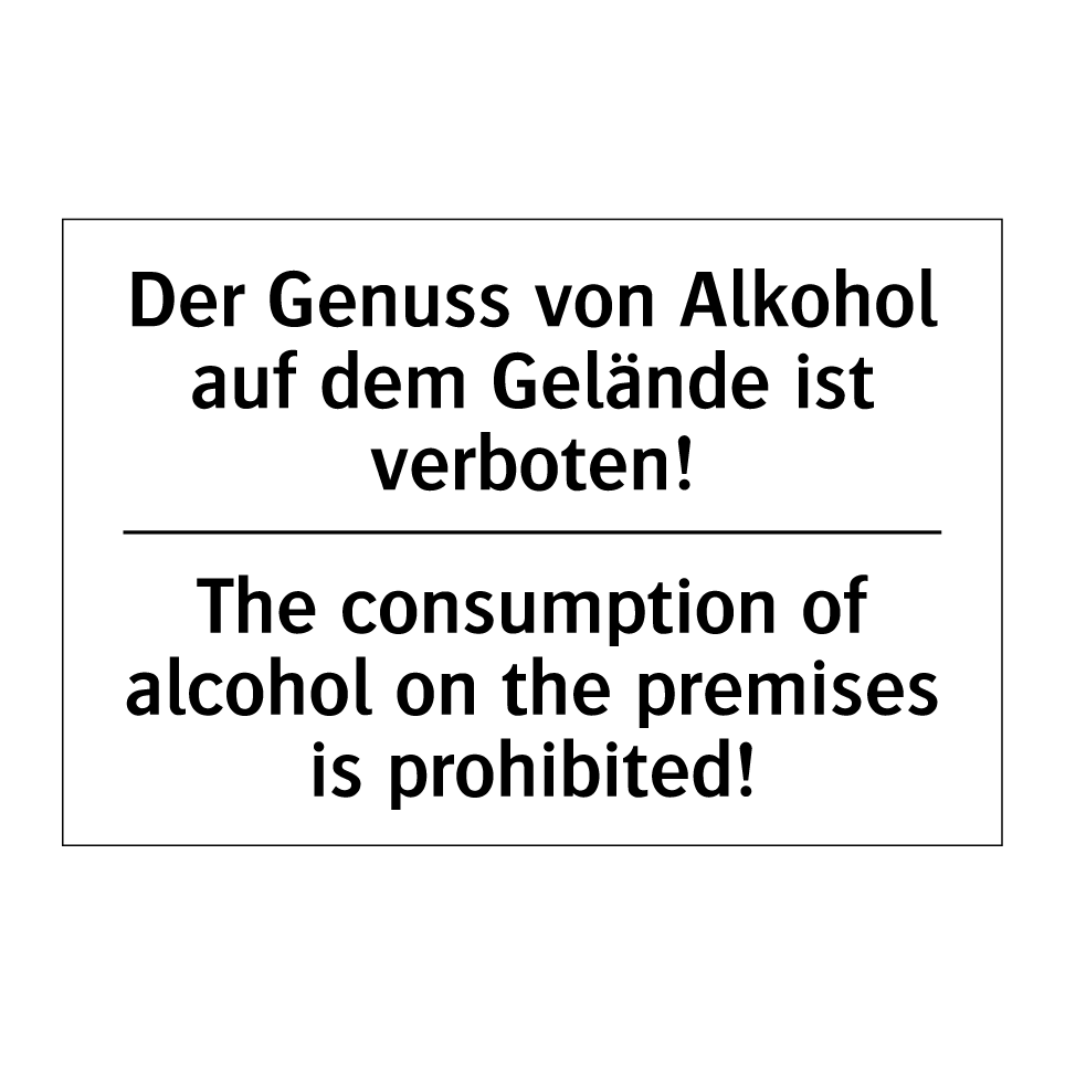 Der Genuss von Alkohol auf dem  /.../ - The consumption of alcohol on  /.../
