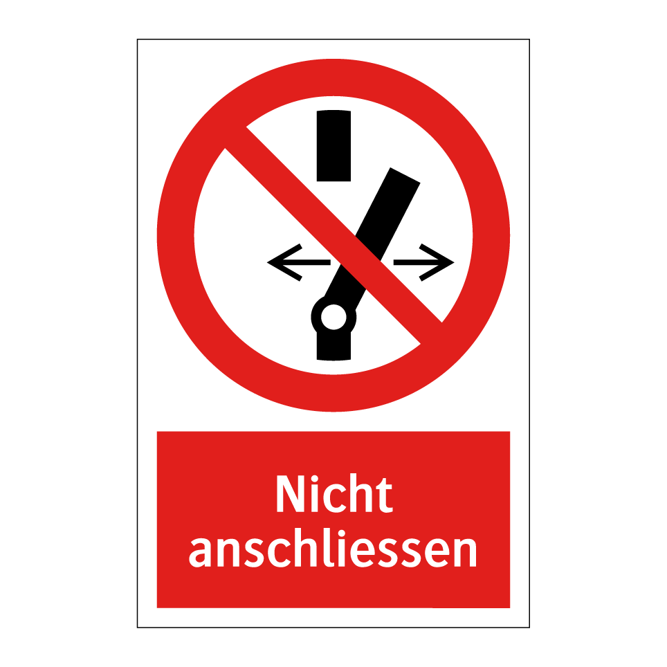 Nicht anschliessen