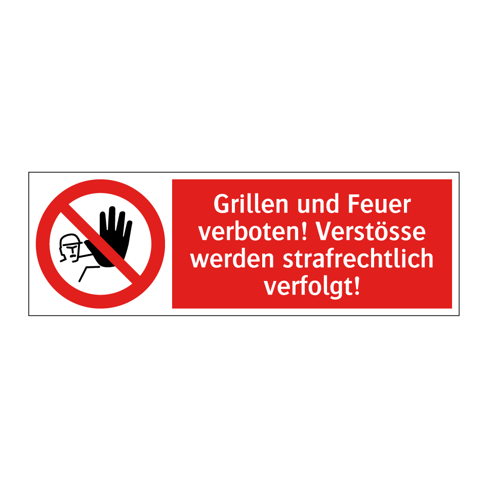 Gefahrenbereich für Schiessstand!