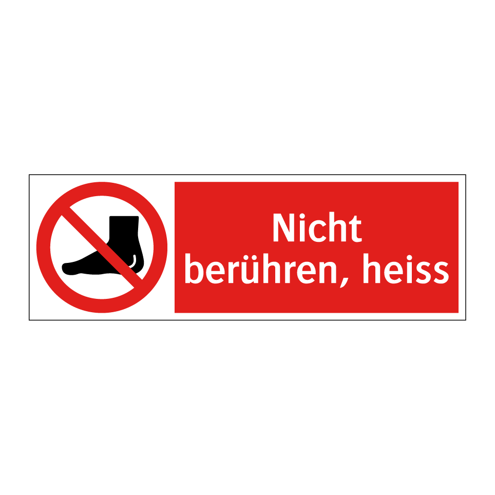 Nicht barfuss ins Wasser gehen!