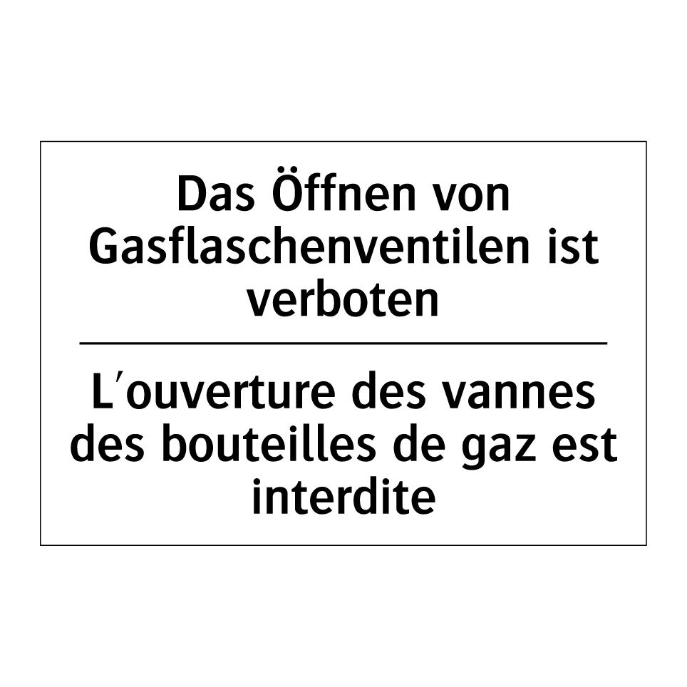 Das Öffnen von Gasflaschenventilen /.../ - L'ouverture des vannes des bouteilles /.../