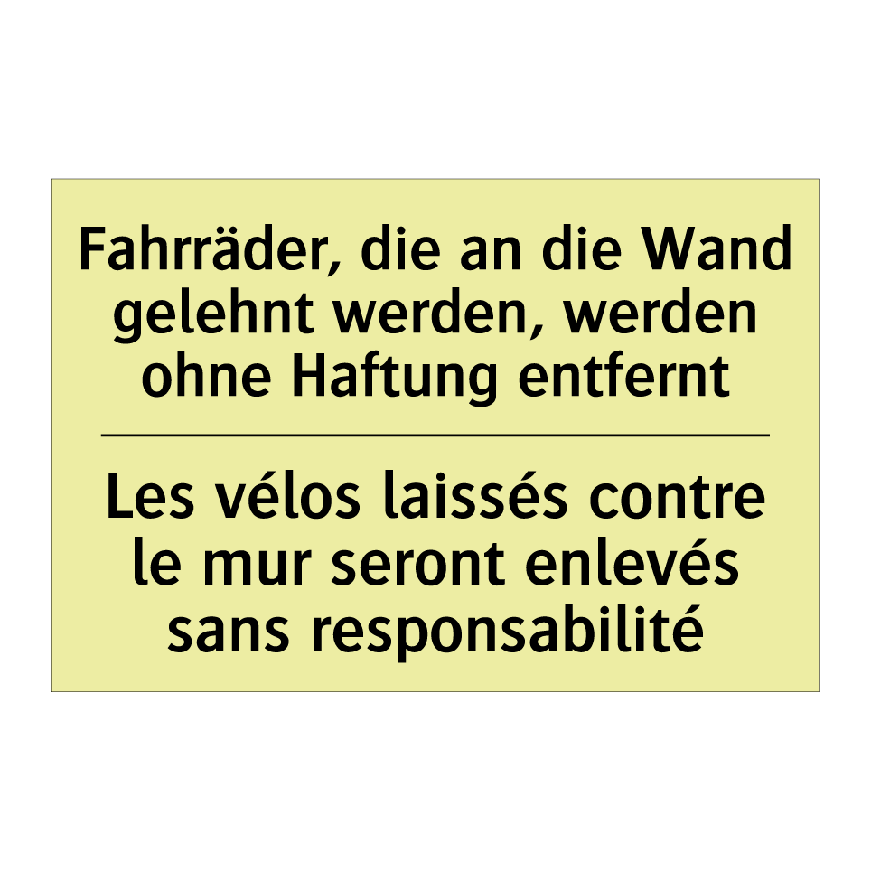 Fahrräder, die an die Wand gelehnt /.../ - Les vélos laissés contre le mur /.../