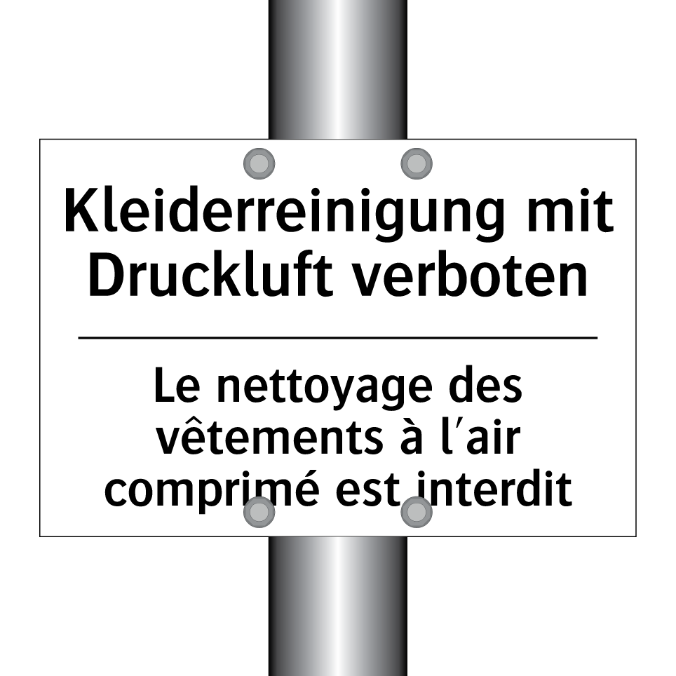 Kleiderreinigung mit Druckluft /.../ - Le nettoyage des vêtements à l'air /.../