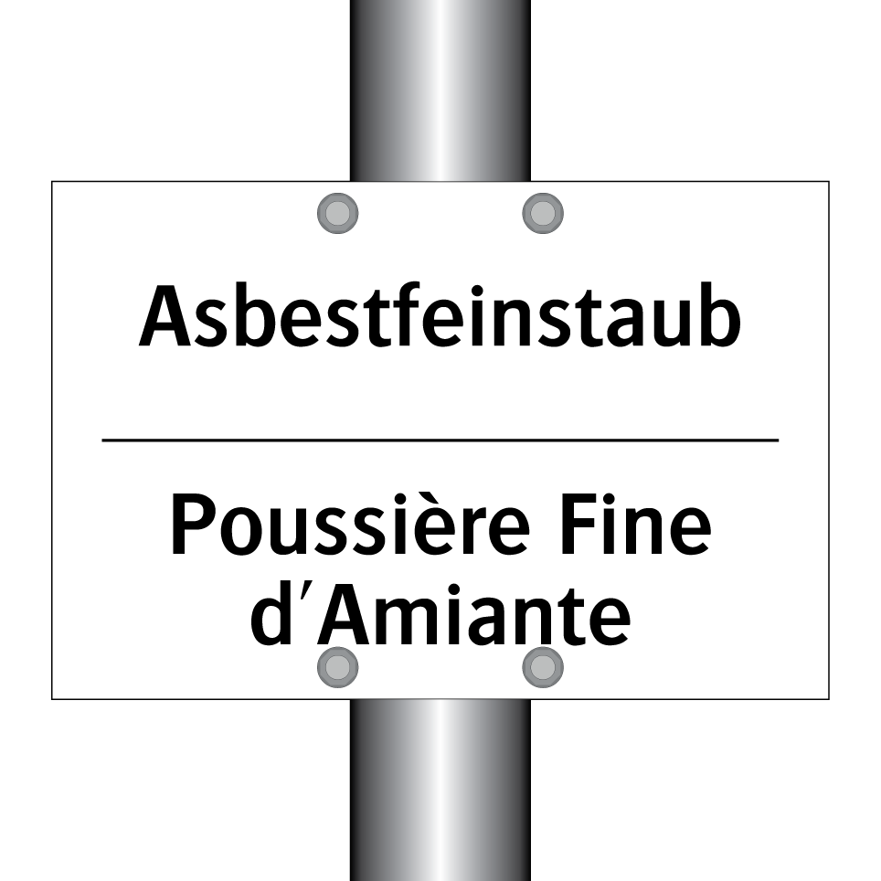Asbestfeinstaub - Poussière Fine d'Amiante