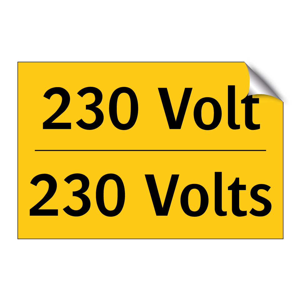 230 Volt - 230 Volts