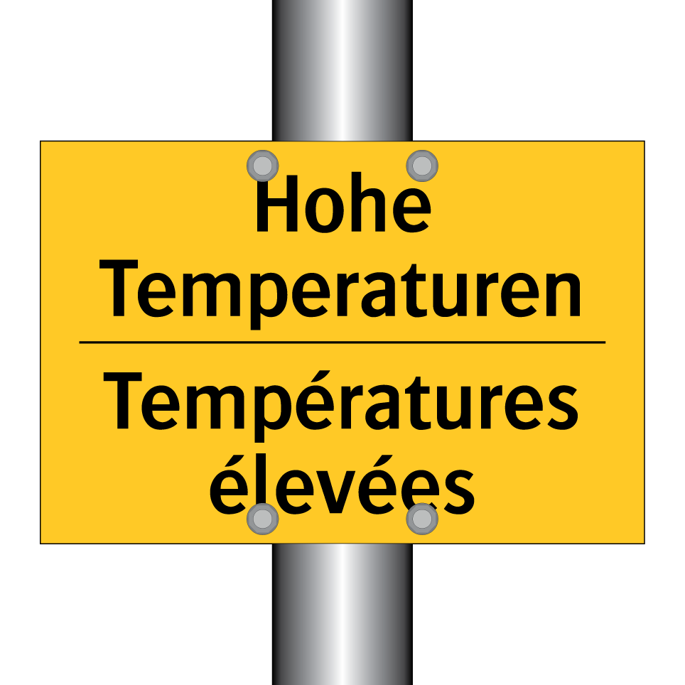 Hohe Temperaturen - Températures élevées