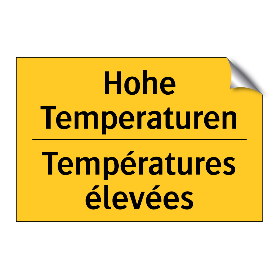 Hohe Temperaturen - Températures élevées