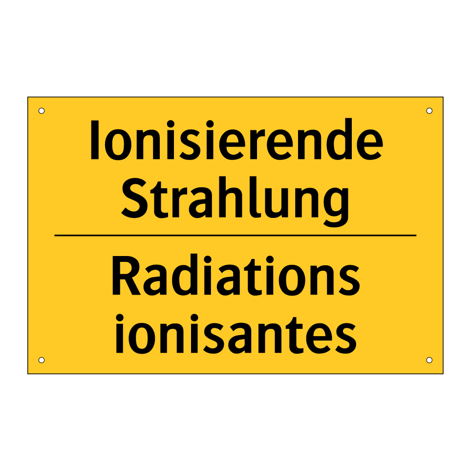 Ionisierende Strahlung - Radiations ionisantes