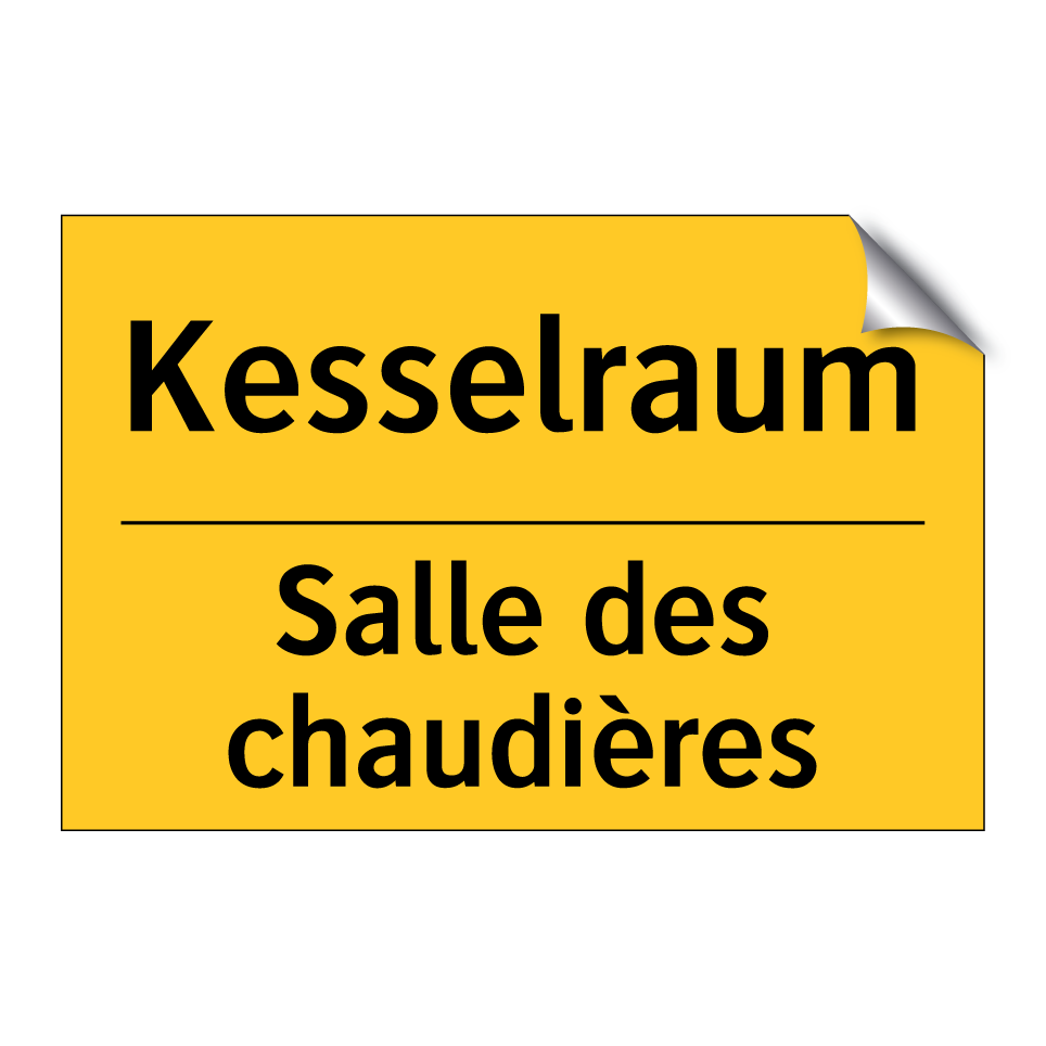 Kesselraum - Salle des chaudières