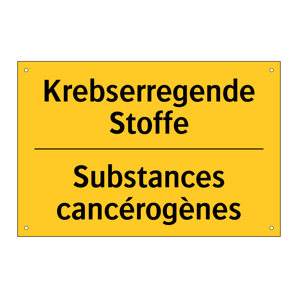 Krebserregende Stoffe - Substances cancérogènes