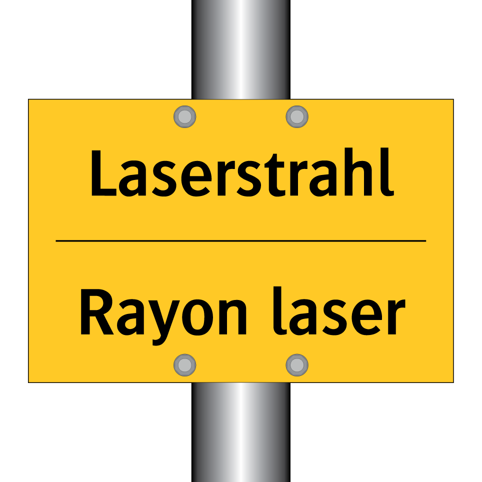 Laserstrahl - Rayon laser