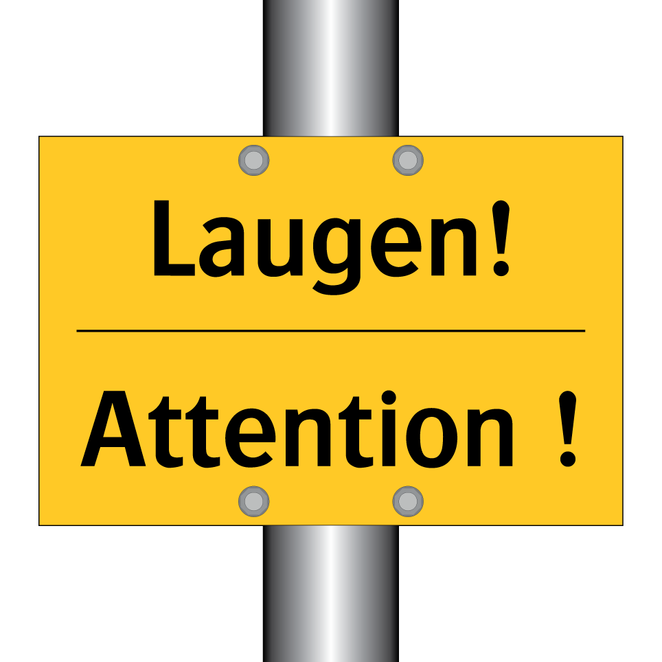 Laugen! - Attention !