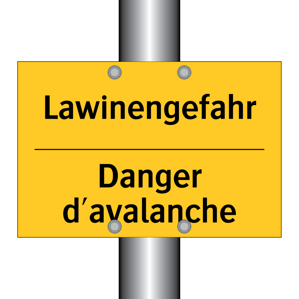 Lawinengefahr - Danger d'avalanche