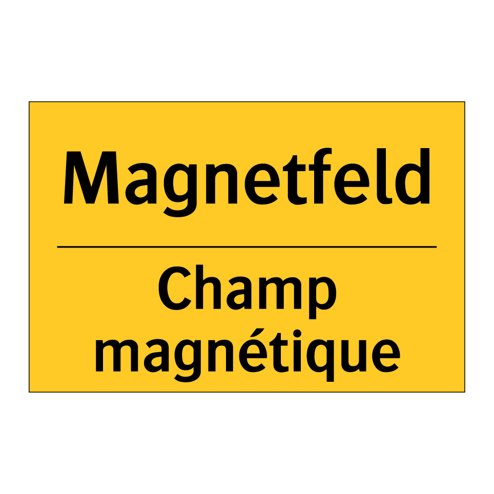Magnetfeld - Champ magnétique