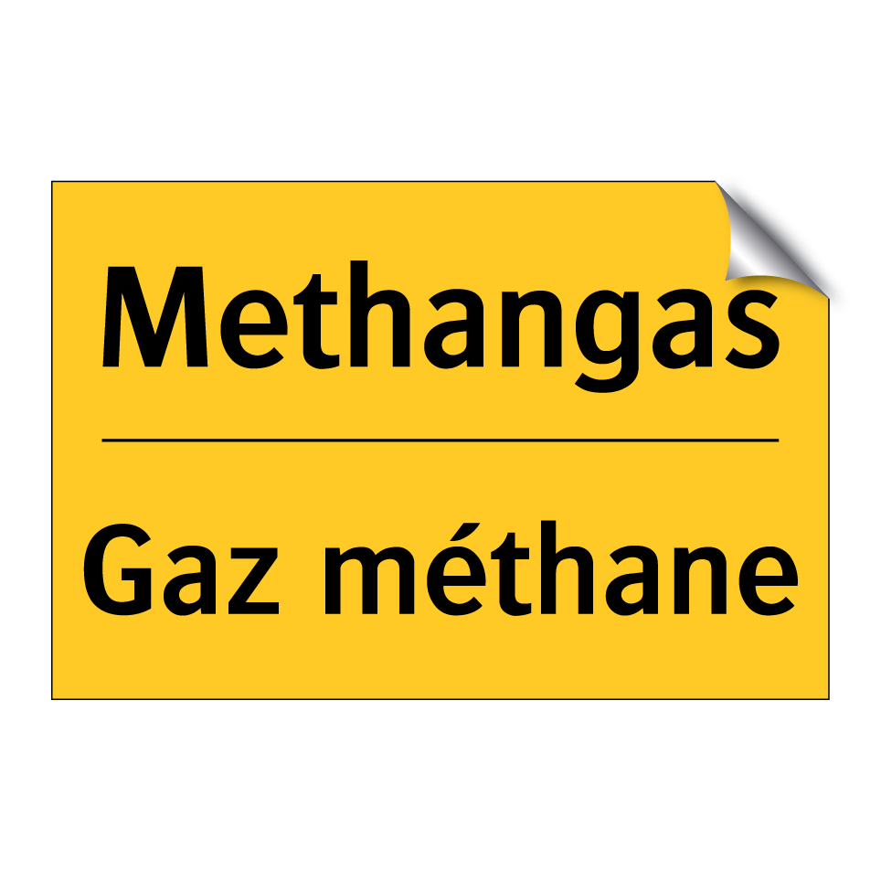 Methangas - Gaz méthane