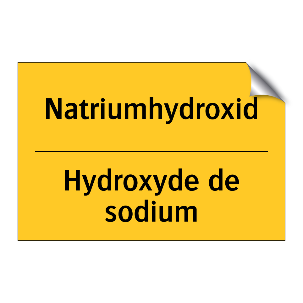 Natriumhydroxid - Hydroxyde de sodium