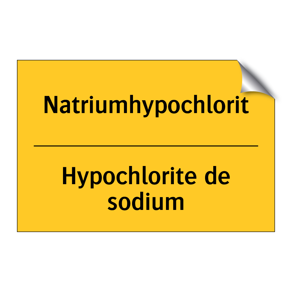Natriumhypochlorit - Hypochlorite de sodium