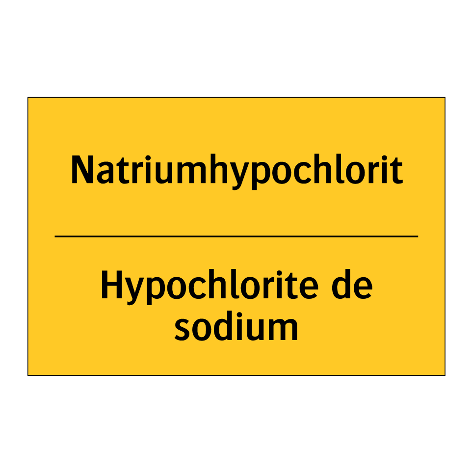 Natriumhypochlorit - Hypochlorite de sodium
