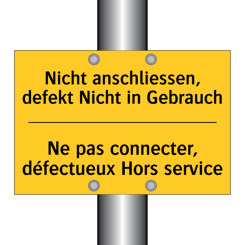 Nicht anschliessen, defekt Nicht  /.../ - Ne pas connecter, défectueux Hors  /.../