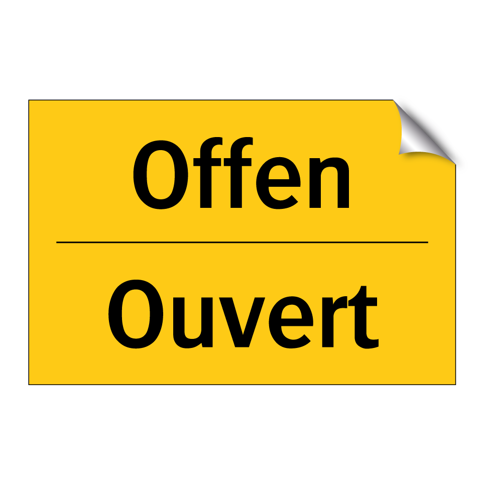 Offen - Ouvert