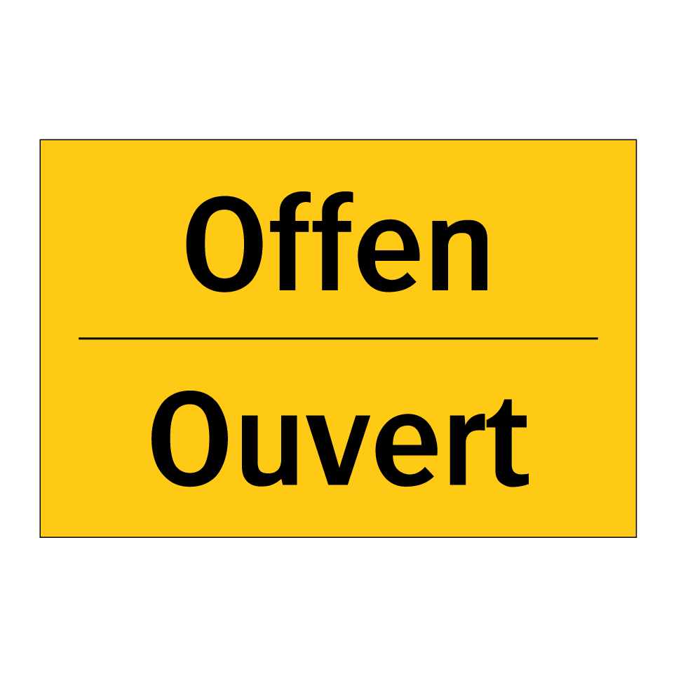 Offen - Ouvert