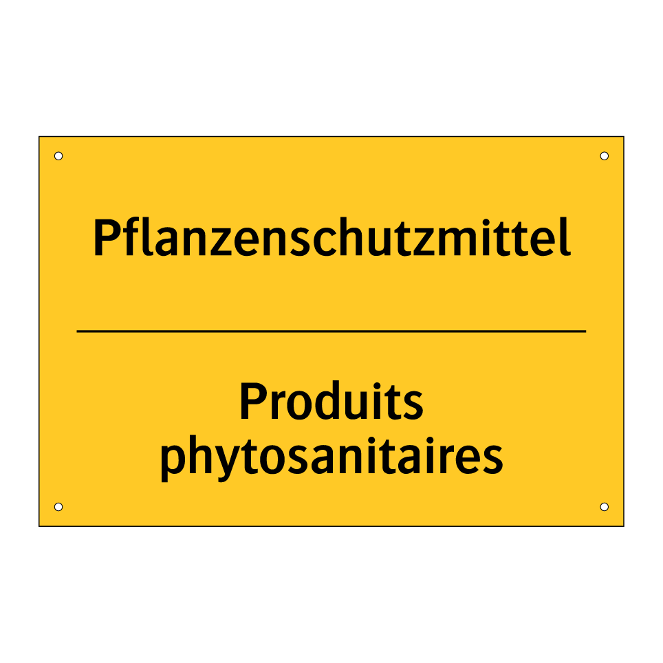 Pflanzenschutzmittel - Produits phytosanitaires