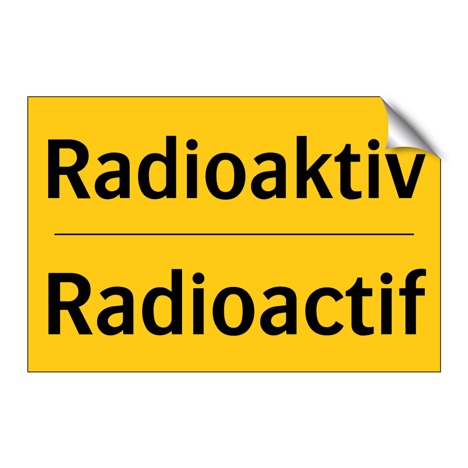 Radioaktiv - Radioactif