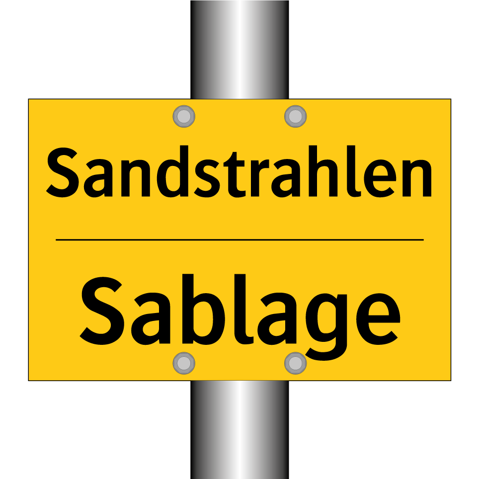 Sandstrahlen - Sablage