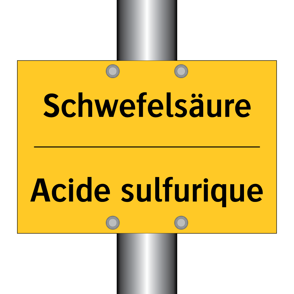 Schwefelsäure - Acide sulfurique