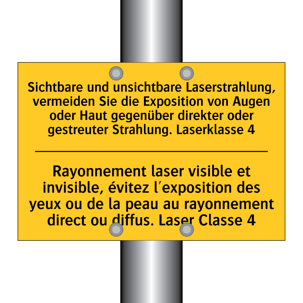 Sichtbare und unsichtbare Laserstrahlung,  /.../ - Rayonnement laser visible et invisible,  /.../