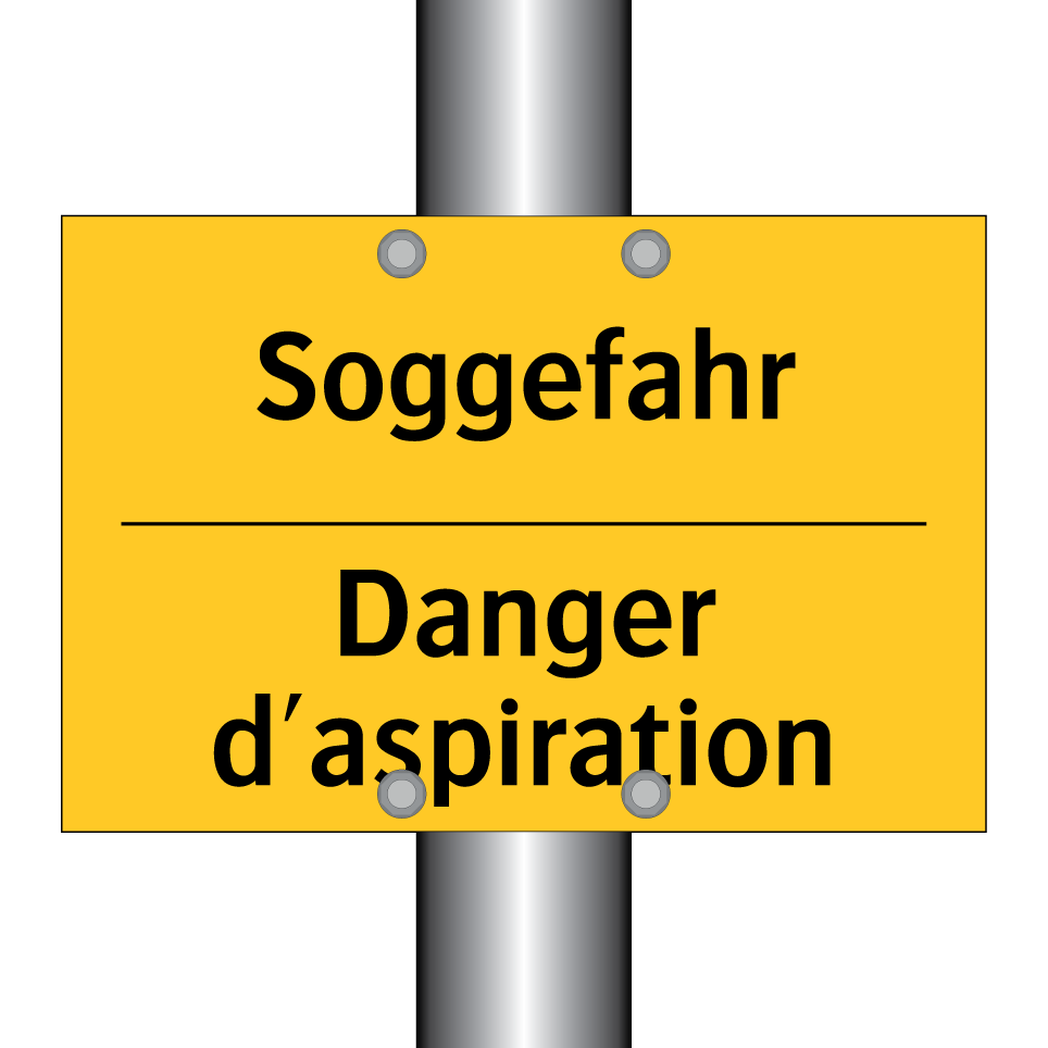 Soggefahr - Danger d'aspiration