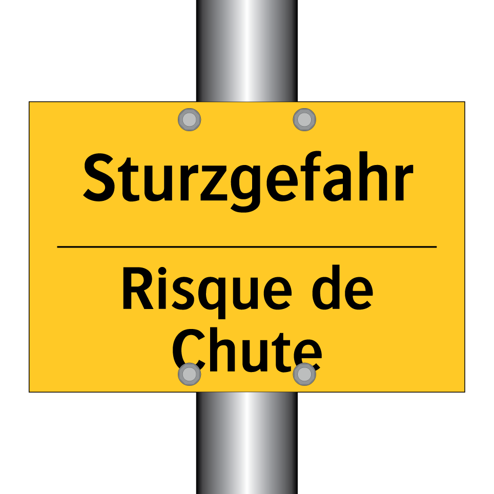 Sturzgefahr - Risque de Chute