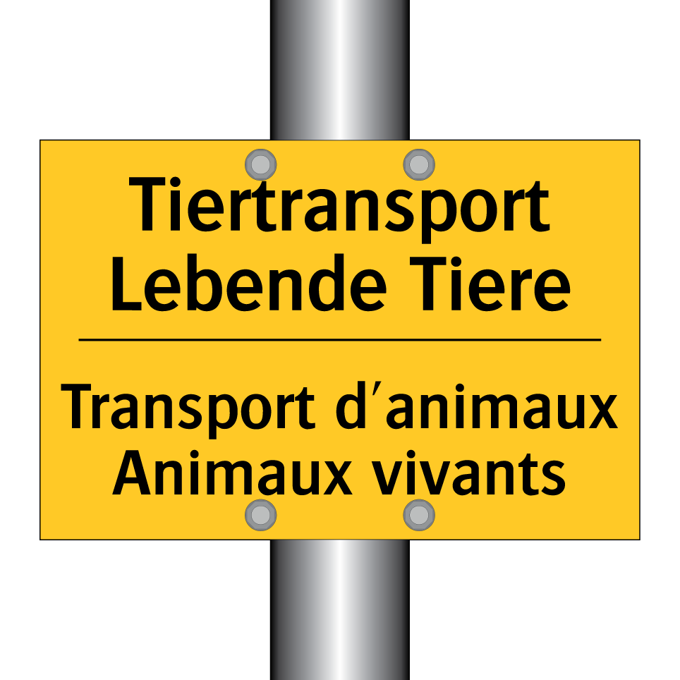Tiertransport Lebende Tiere - Transport d'animaux Animaux vivants /.../