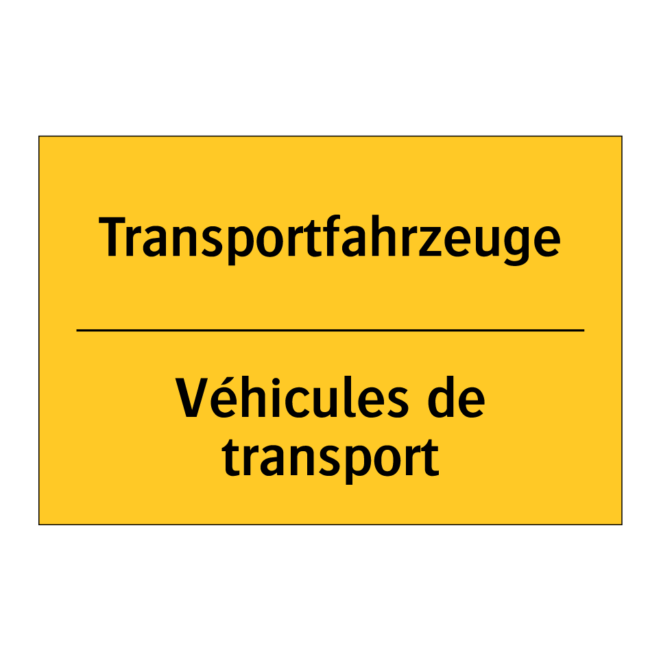 Transportfahrzeuge - Véhicules de transport