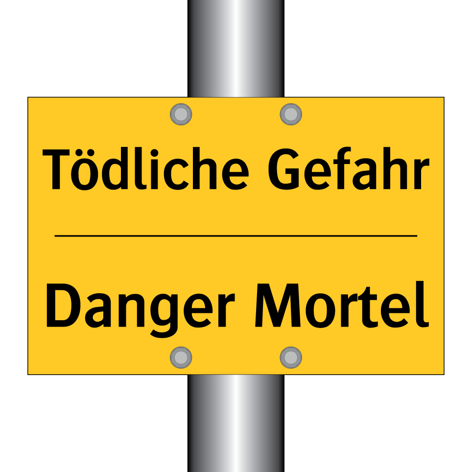 Tödliche Gefahr - Danger Mortel