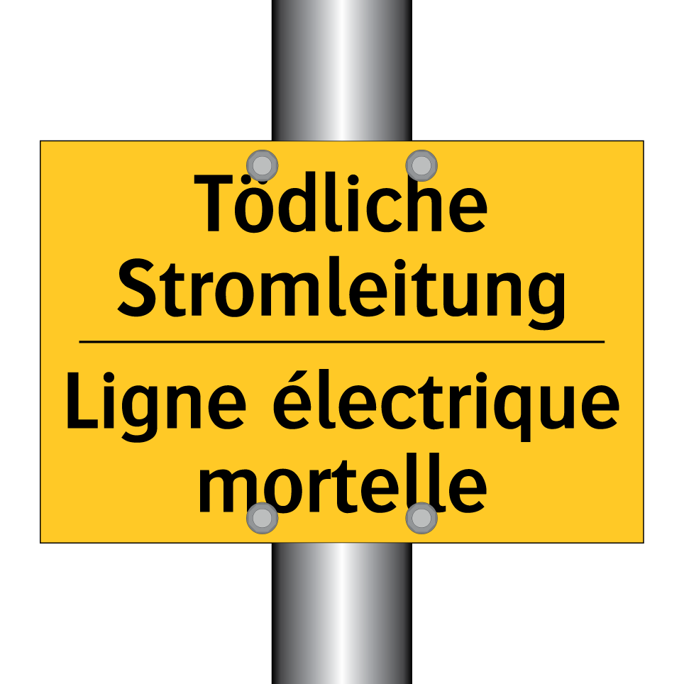 Tödliche Stromleitung - Ligne électrique mortelle
