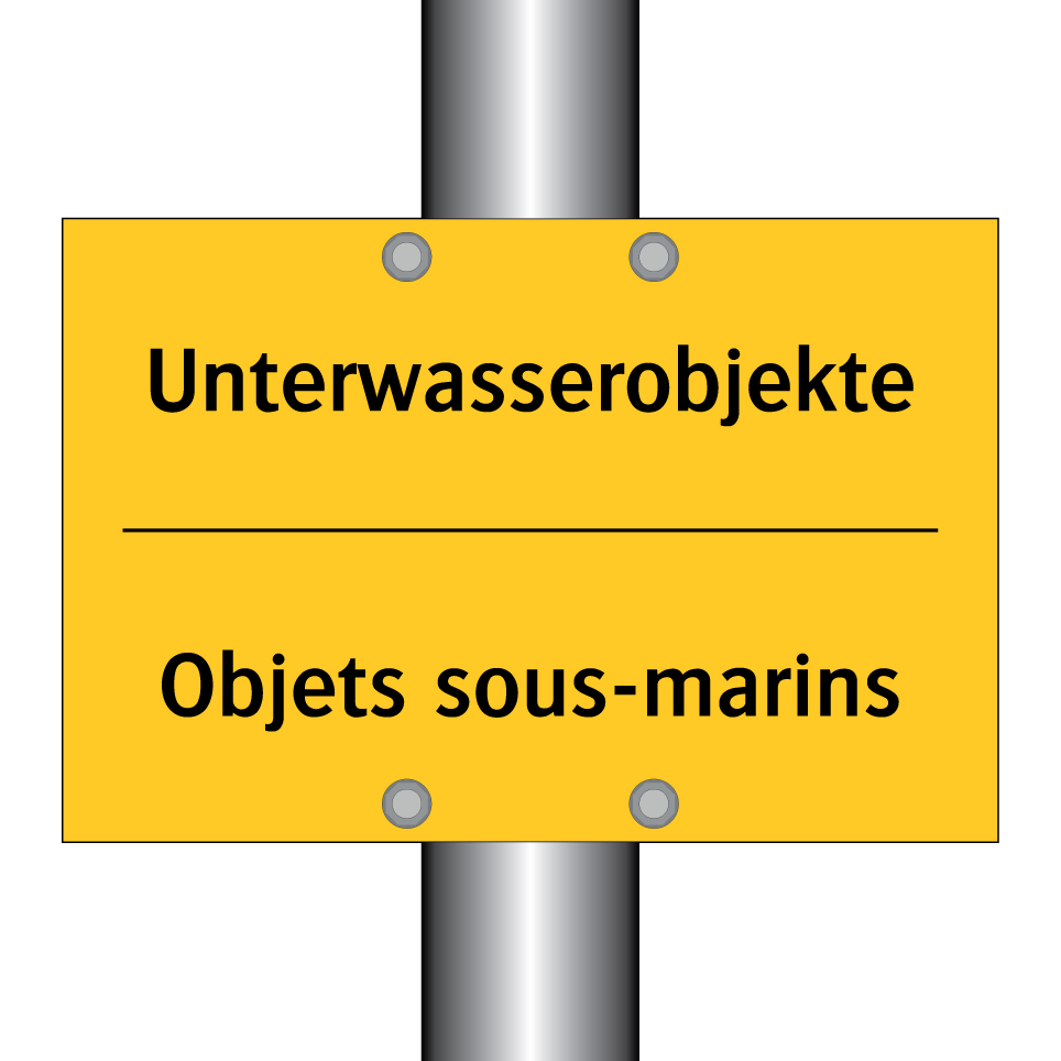 Unterwasserobjekte - Objets sous-marins